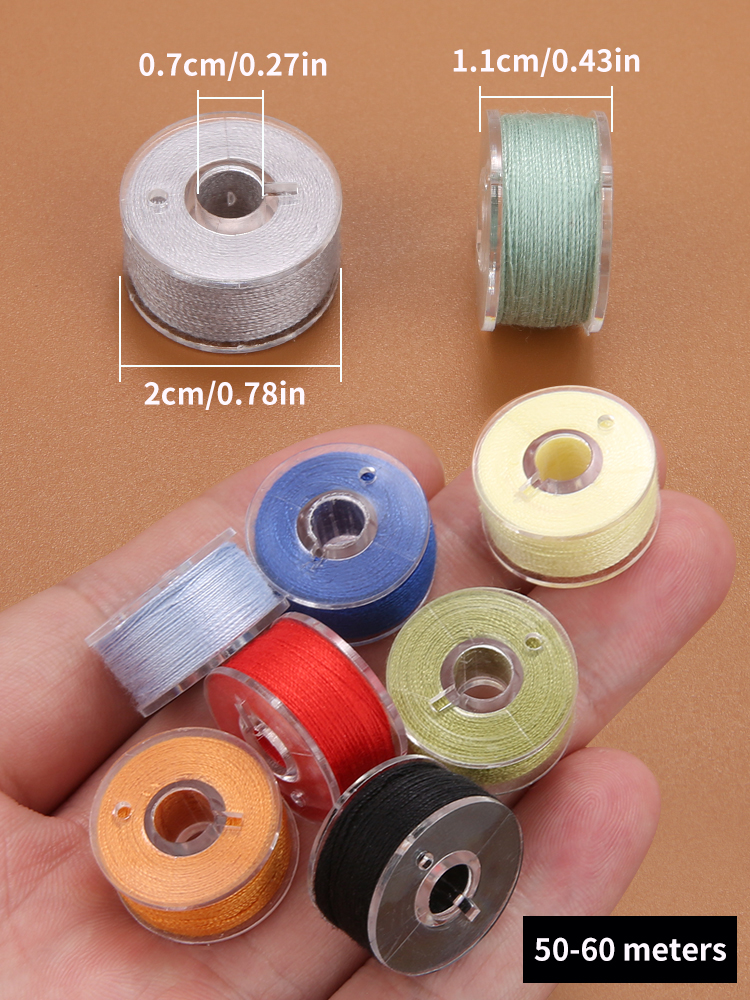 25/36 Colors Set Bobbin Thread - Bobbin Organizer Box reseña y precio