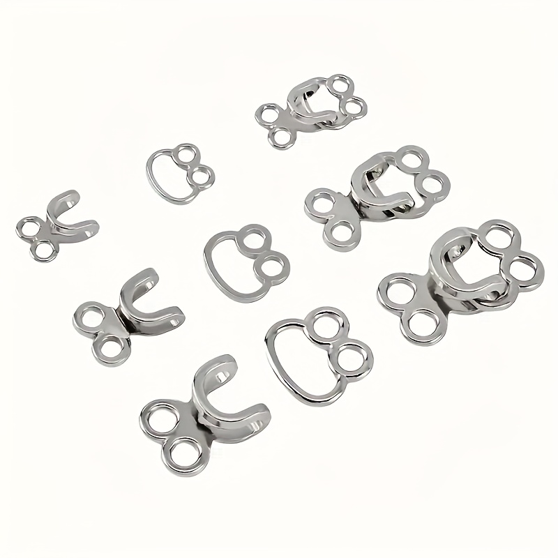 50sets Metal Alloy Invisible C - Hook Eye Fastener reseña y precio