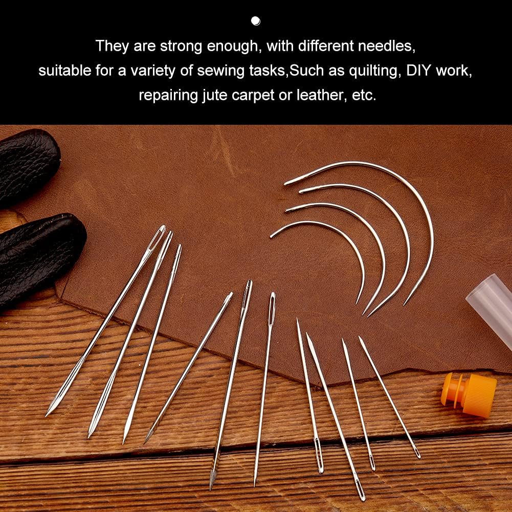 IMAZY Heavy Duty Leather Hand  - Textile Sewing Kit reseña y precio