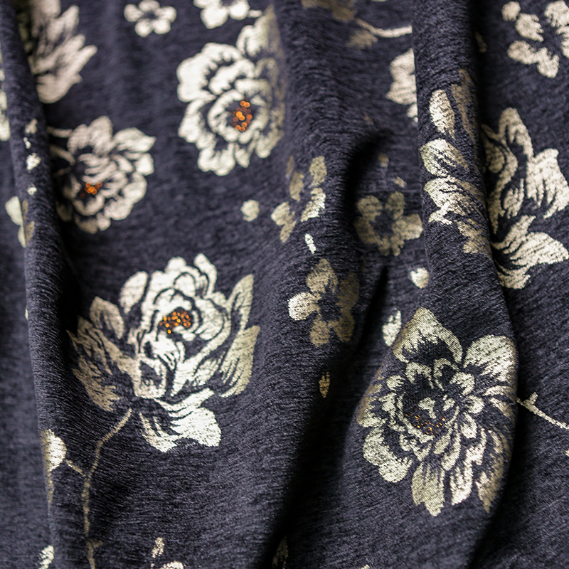 Black Gold Peony Jacquard Fabr - Fabric Weight Set reseña y precio