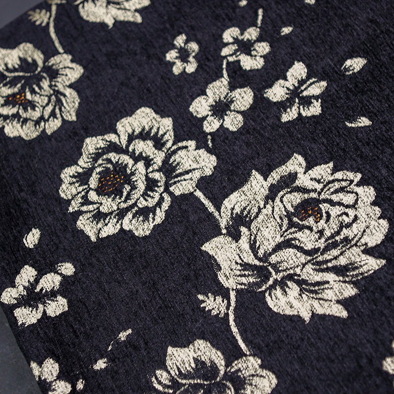 Black Gold Peony Jacquard Fabr - Fabric Weight Set reseña y precio