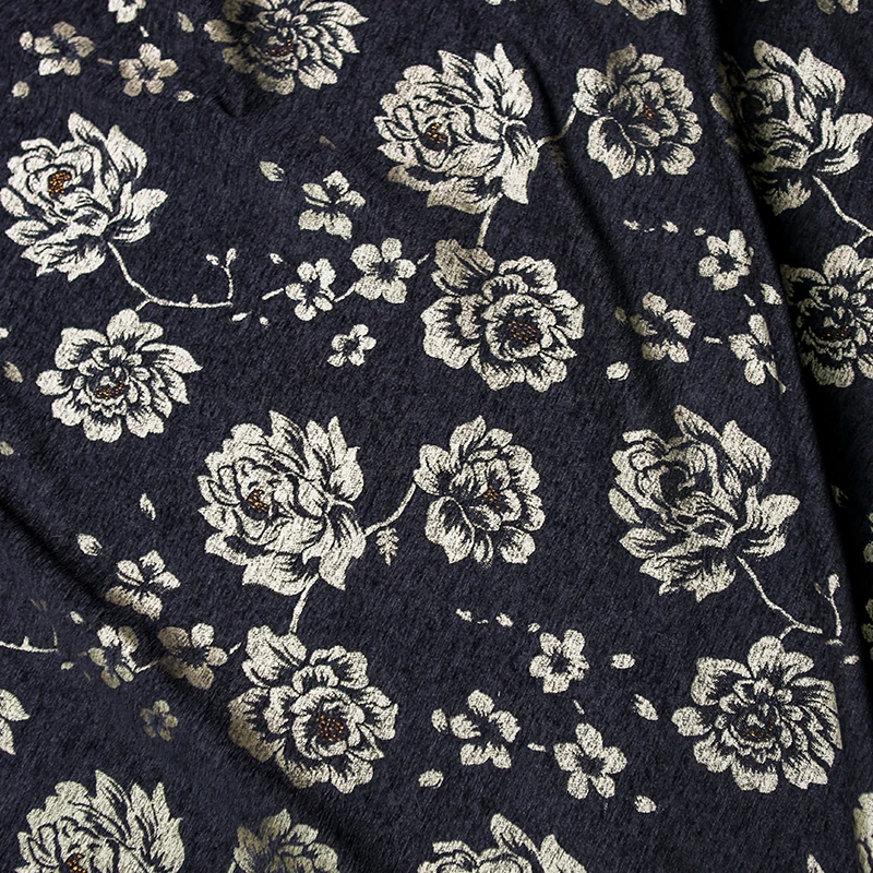 Black Gold Peony Jacquard Fabr - Fabric Weight Set reseña y precio