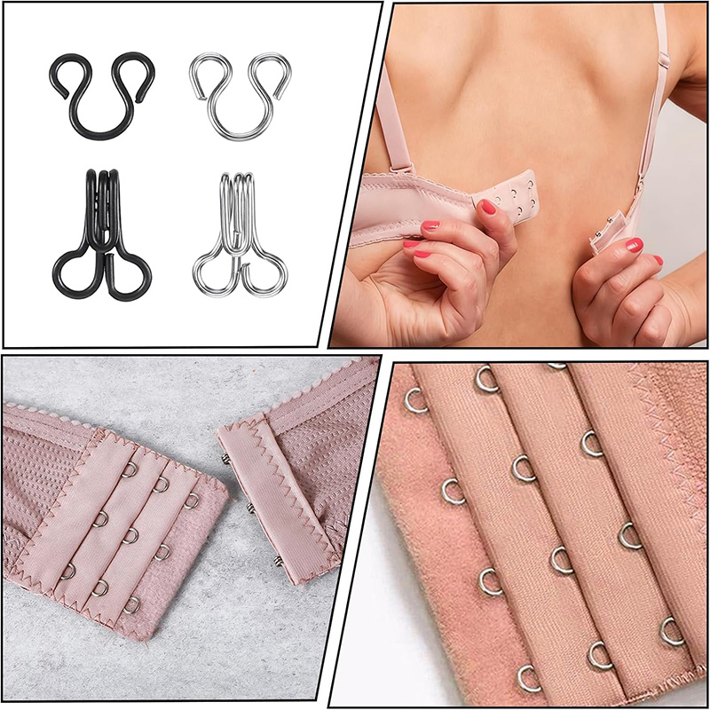 100 Pcs Sewing Hooks and Eyes  - Hook Eye Fastener reseña y precio
