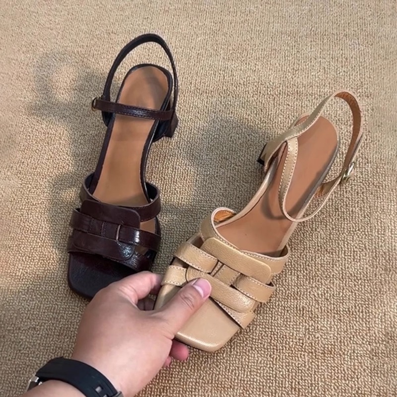 NEW Quality Woman Sandals Shoe - Elastic Waistband Roll reseña y precio