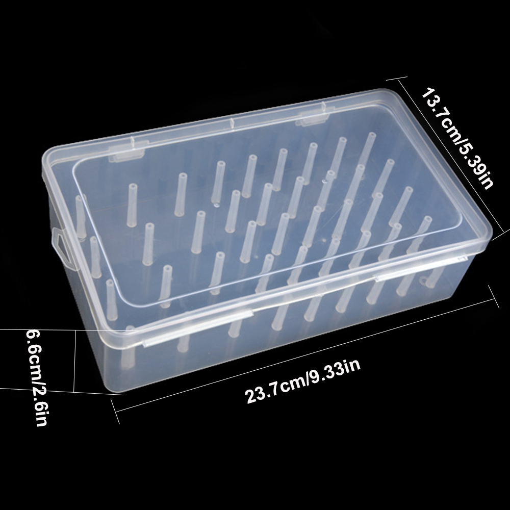 New Sewing Thread Box 42 Piece - Bobbin Organizer Box reseña y precio