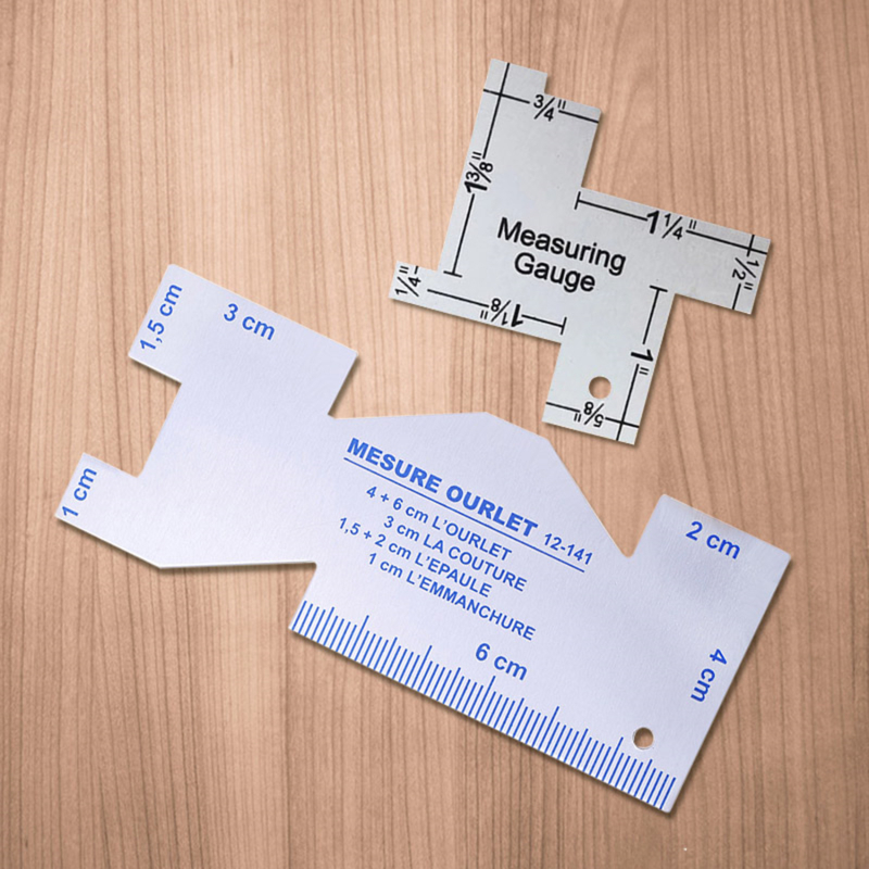 Precision Seam Measuring Gauge - Seam Gauge Metal reseña y precio