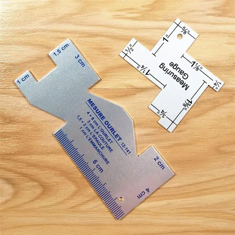 Fabric Marker Tailor Chalk and - Seam Gauge Metal reseña y precio