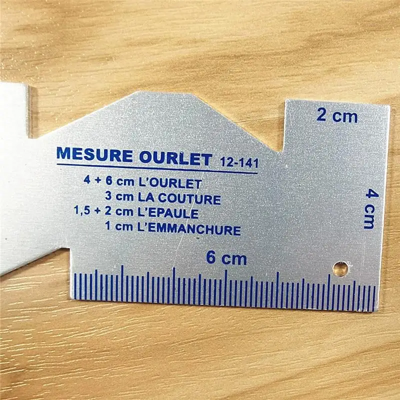 Fabric Marker Tailor Chalk and - Seam Gauge Metal reseña y precio