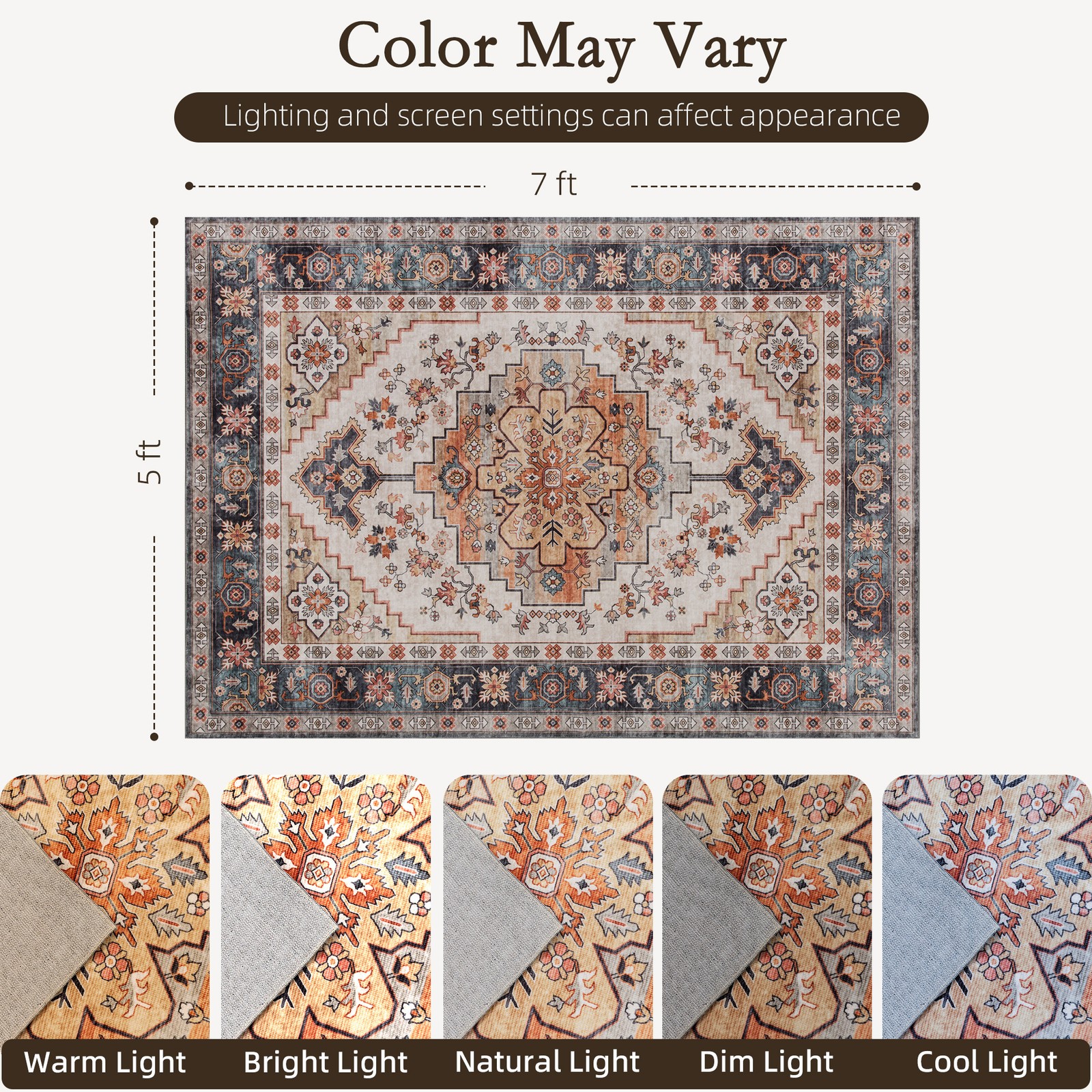 Area Rug 5x7, Machine Washable - Century Textile & Sewing Supply Avenue C North Saskatoon Sk reseña y precio