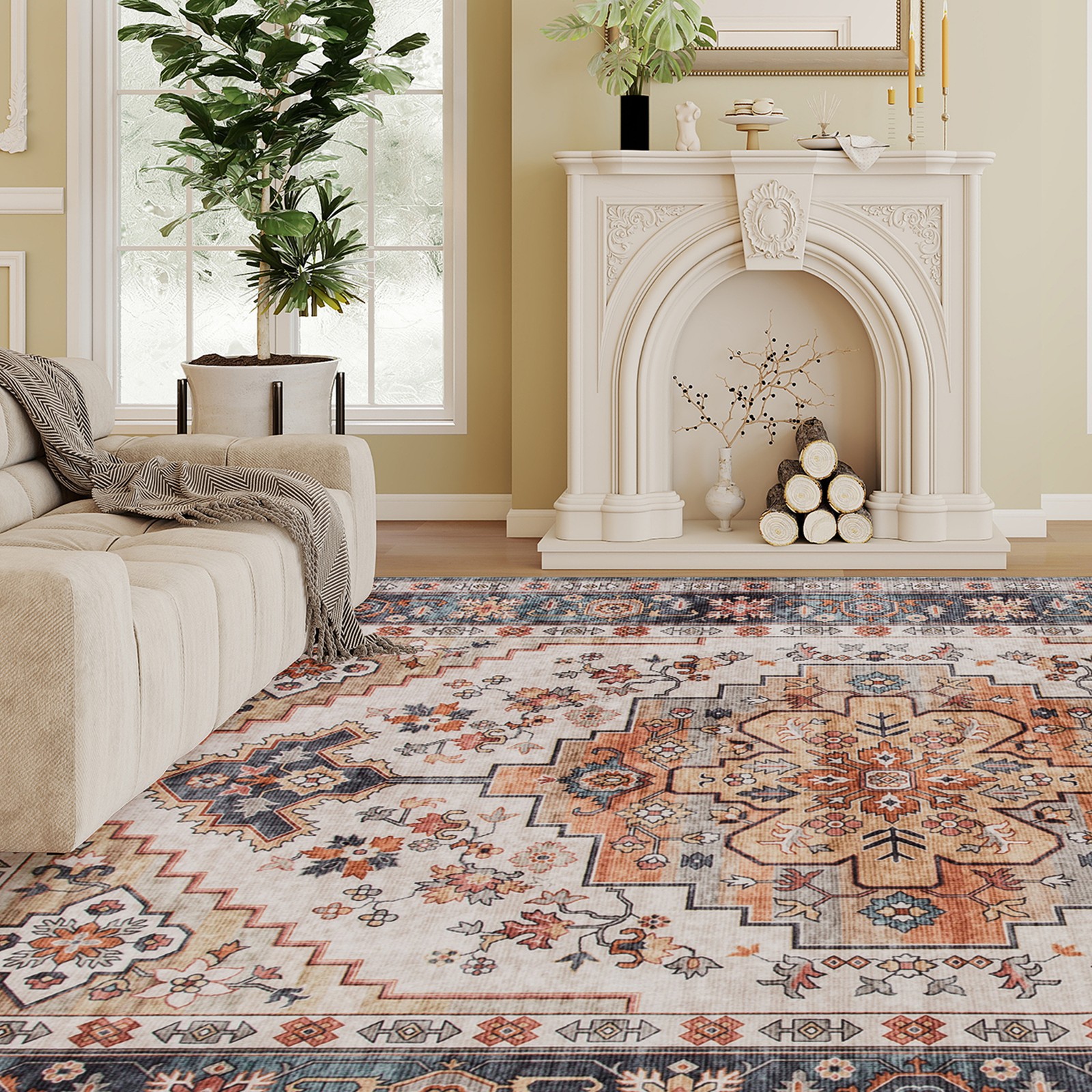 Area Rug 5x7, Machine Washable - Century Textile & Sewing Supply Avenue C North Saskatoon Sk reseña y precio