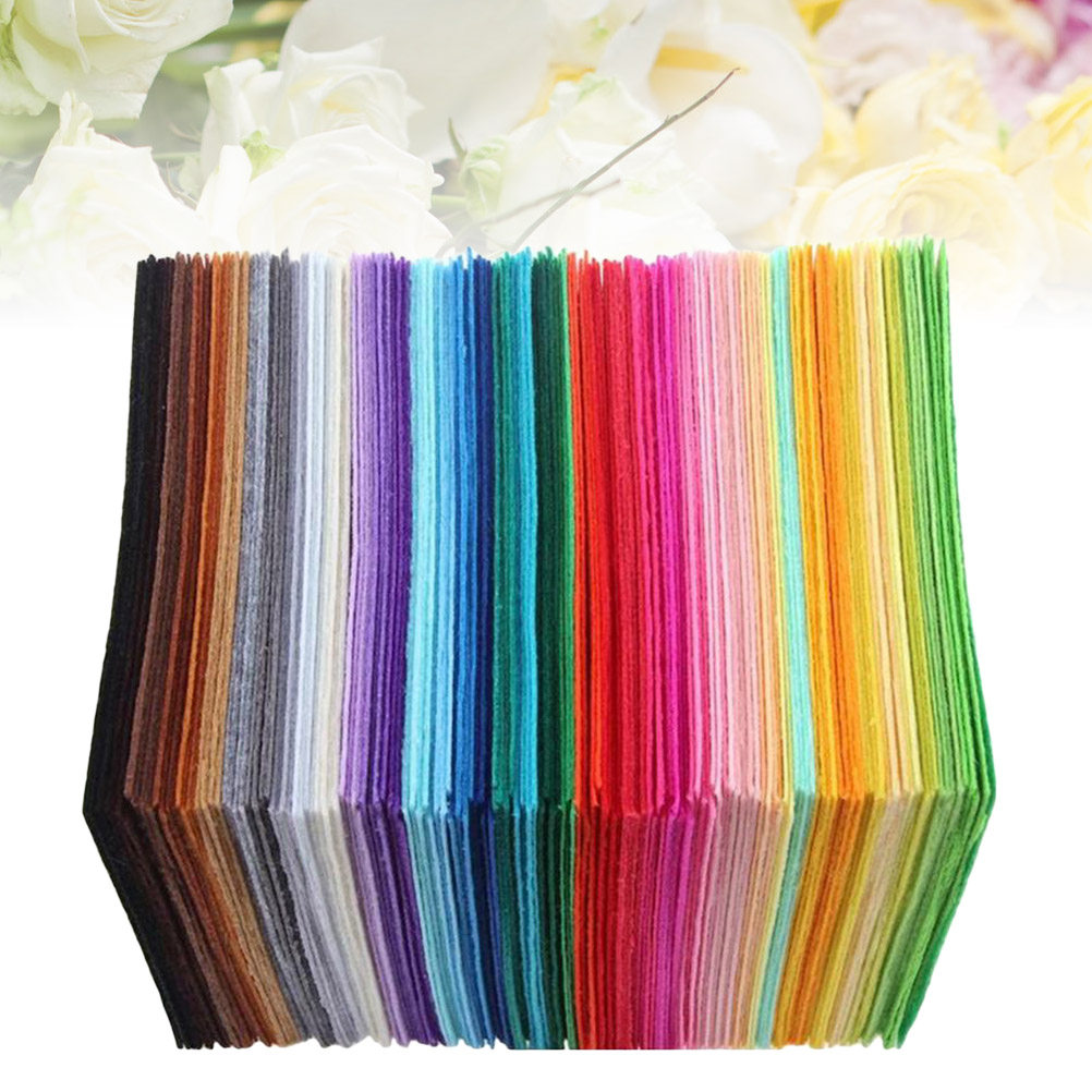 40Pcs Colorful Nonwoven Fabric - Sewing Textile Art reseña y precio