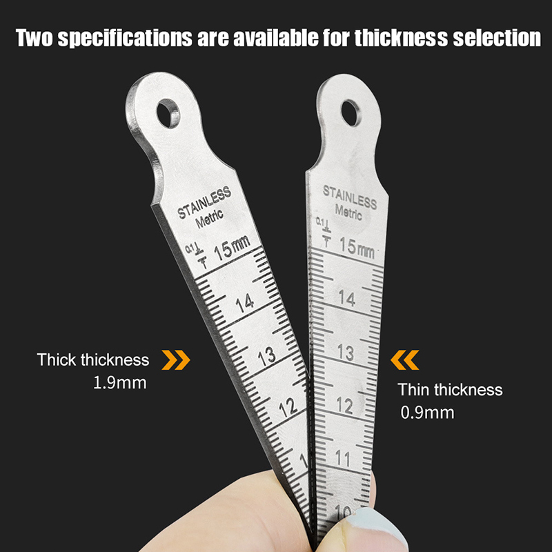1-15mm Stainless Steel Taper G - Seam Gauge Metal reseña y precio