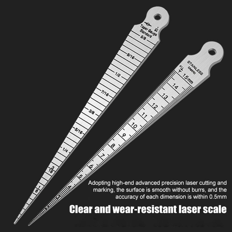 1-15mm Stainless Steel Taper G - Seam Gauge Metal reseña y precio
