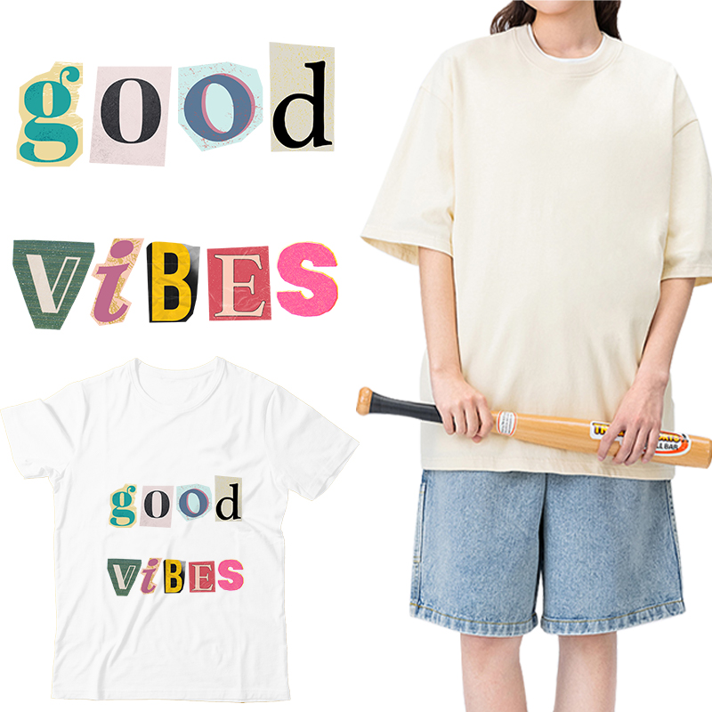 A good mood symbol Iron on Tra - Iron On Patch reseña y precio