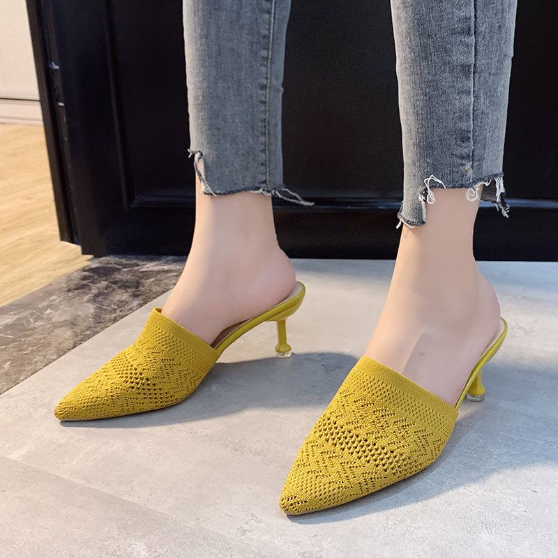 Summer Women Slippers Yellow B - Sewing Knit reseña y precio