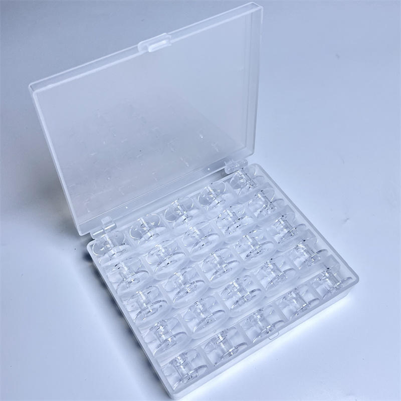 25 Grid Clear Empty Bobbins St - Bobbin Organizer Box reseña y precio