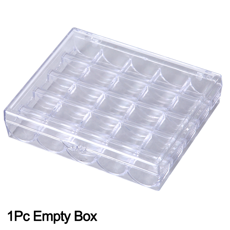 25 Grid Clear Empty Bobbins St - Bobbin Organizer Box reseña y precio