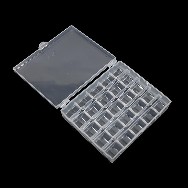 25 Grid Clear Empty Bobbins St - Bobbin Organizer Box reseña y precio