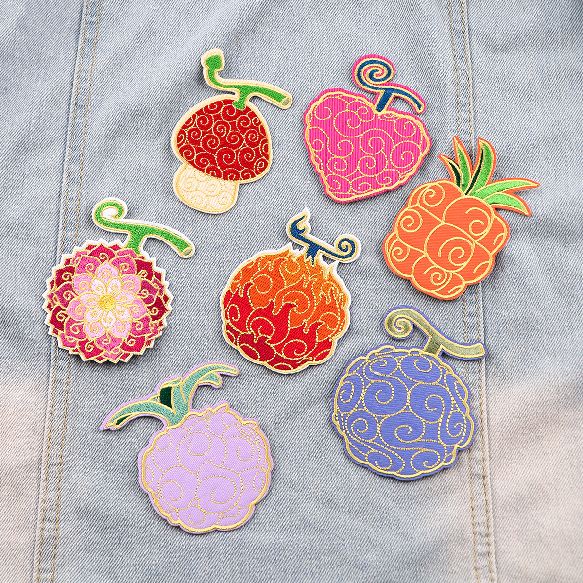 Anime Devil Fruit Iron On Patc - Iron On Patch reseña y precio