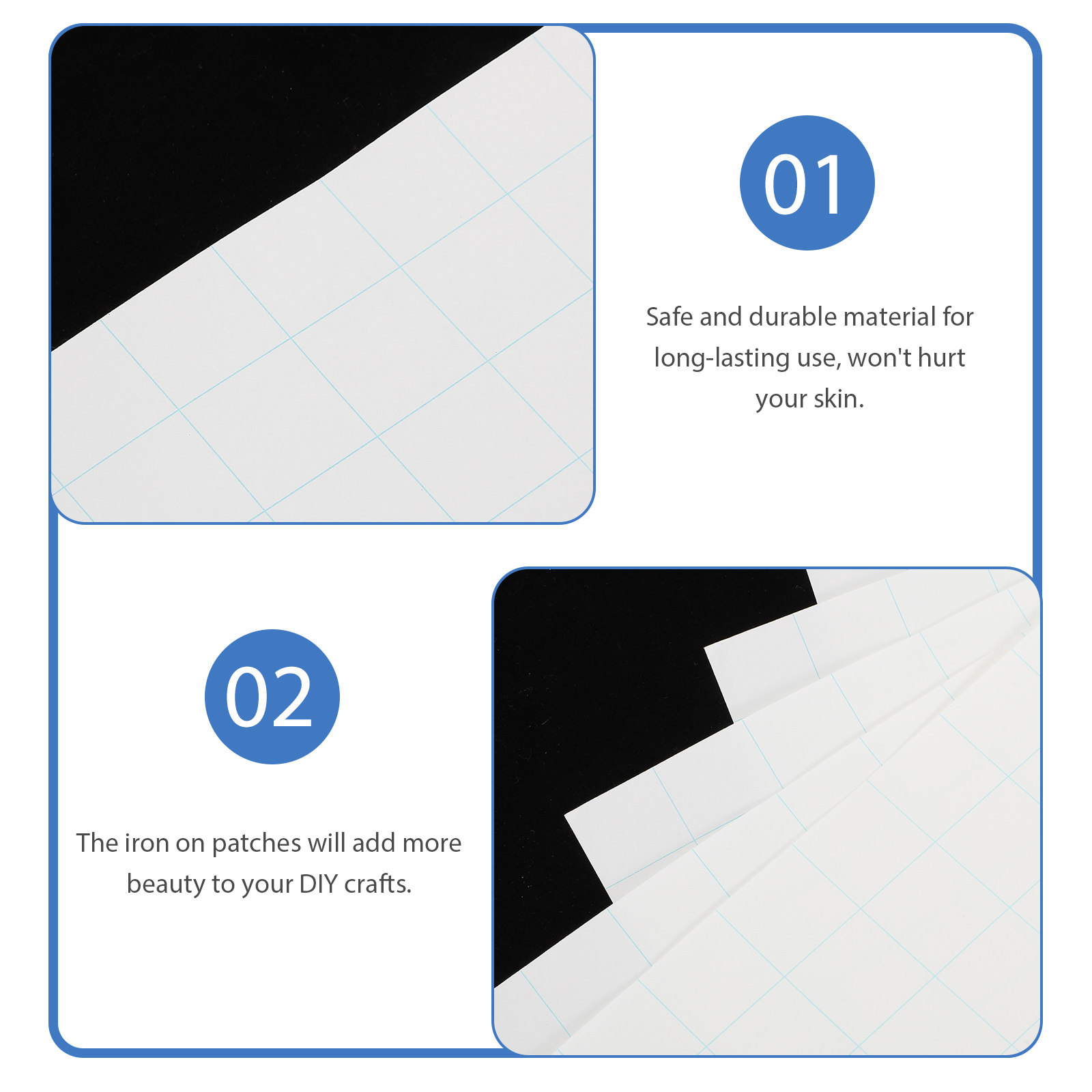 5pcs Heat Transfer Paper Print - Iron On Patch reseña y precio