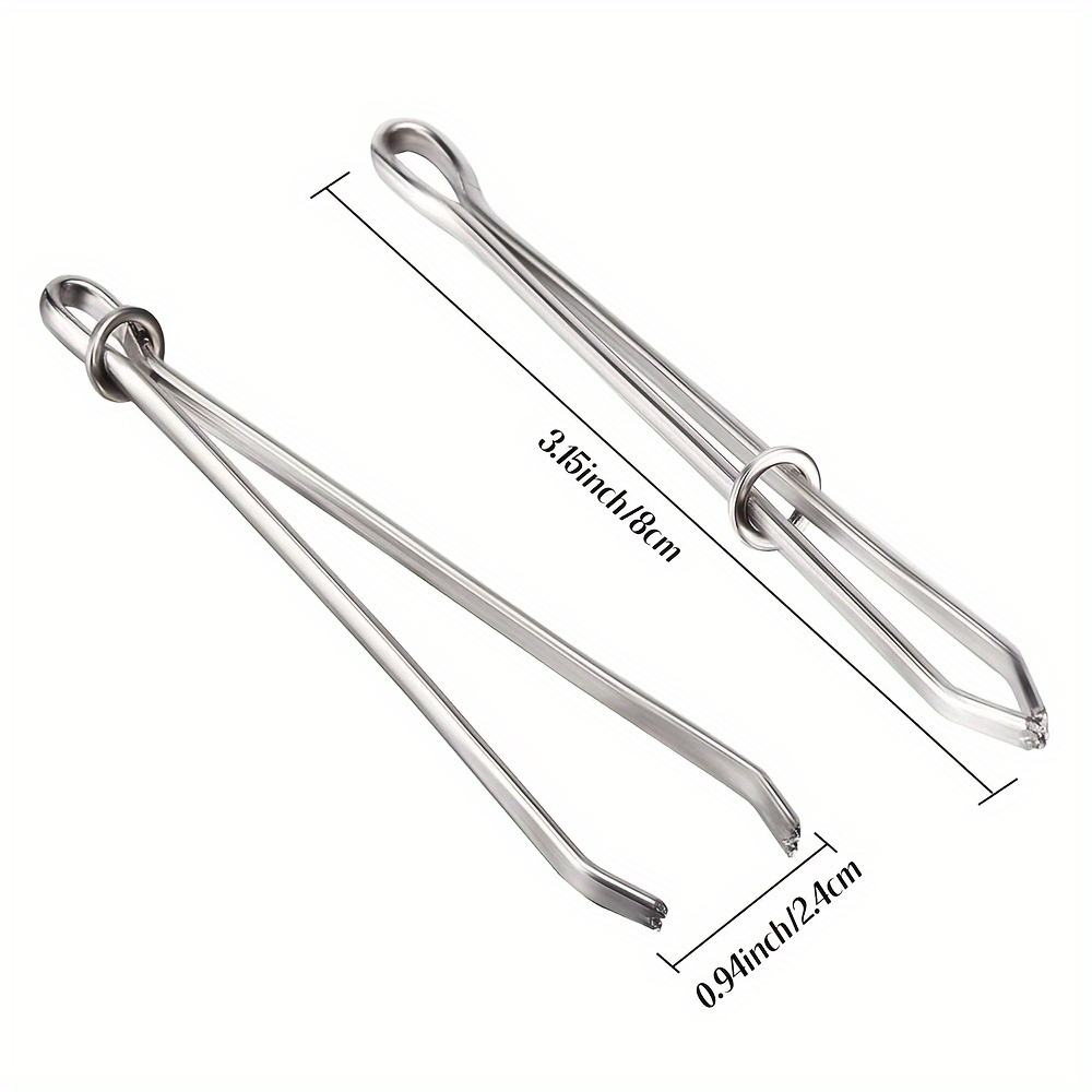 2pcs Elastic Belt Threader, Se - Sewing Thimble Metal reseña y precio