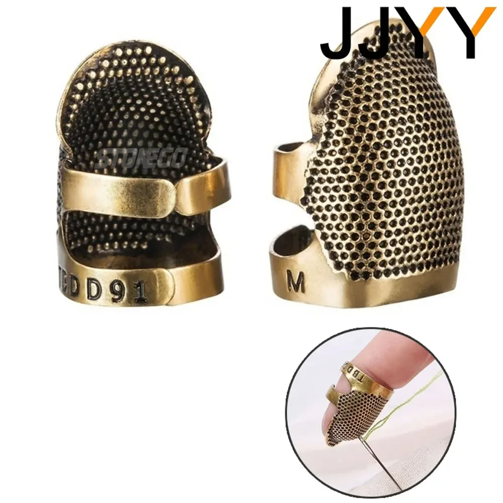2PCS Retro Metal Sewing Thimbl - Sewing Thimble Metal reseña y precio