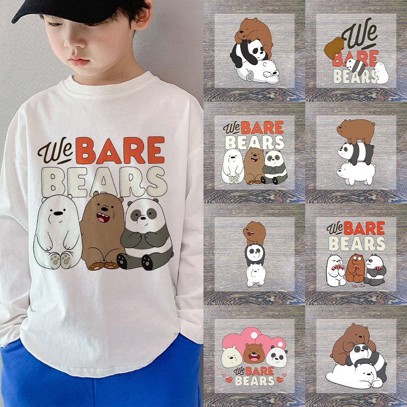 We Bare Bears Iron on Patches  - Iron On Patch reseña y precio