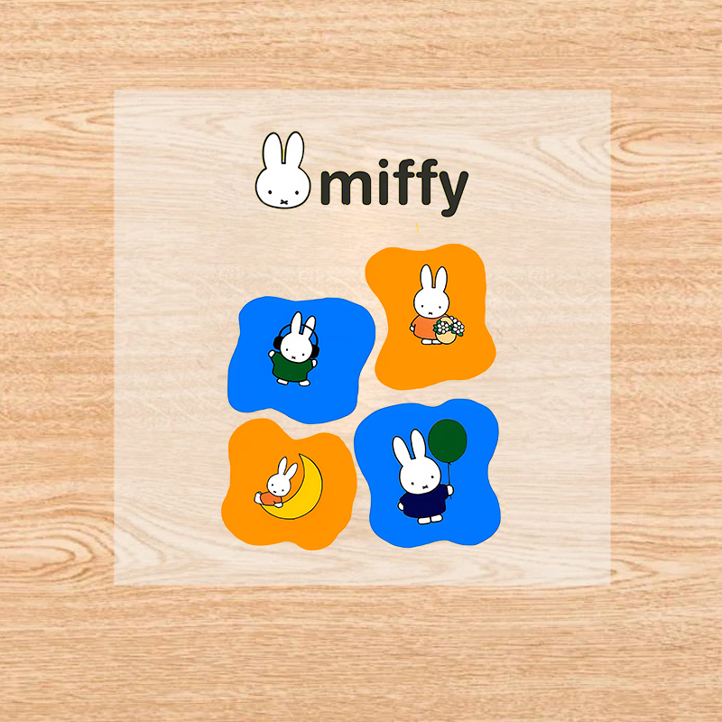 Cute Miffyed Iron on Patches C - Iron On Patch reseña y precio