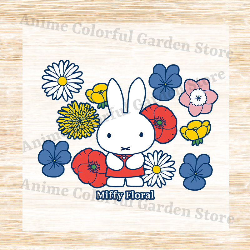 Miffys Transfer Stickers Anime - Iron On Patch reseña y precio