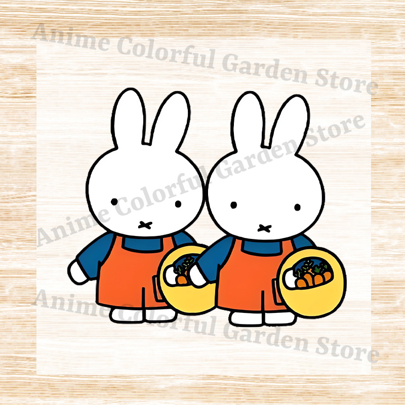 Miffys Transfer Stickers Anime - Iron On Patch reseña y precio