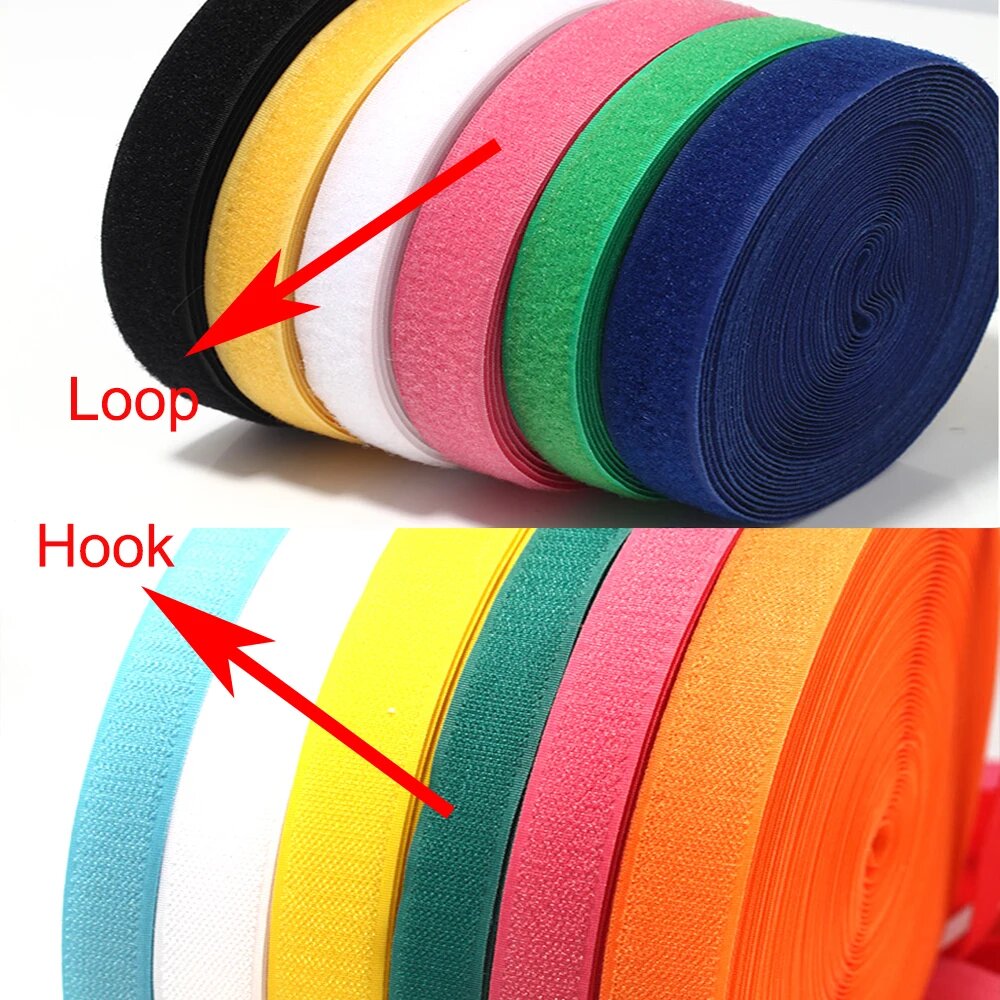 5Meter/Pair Colorful Non-adhes - Velcro Sew On reseña y precio