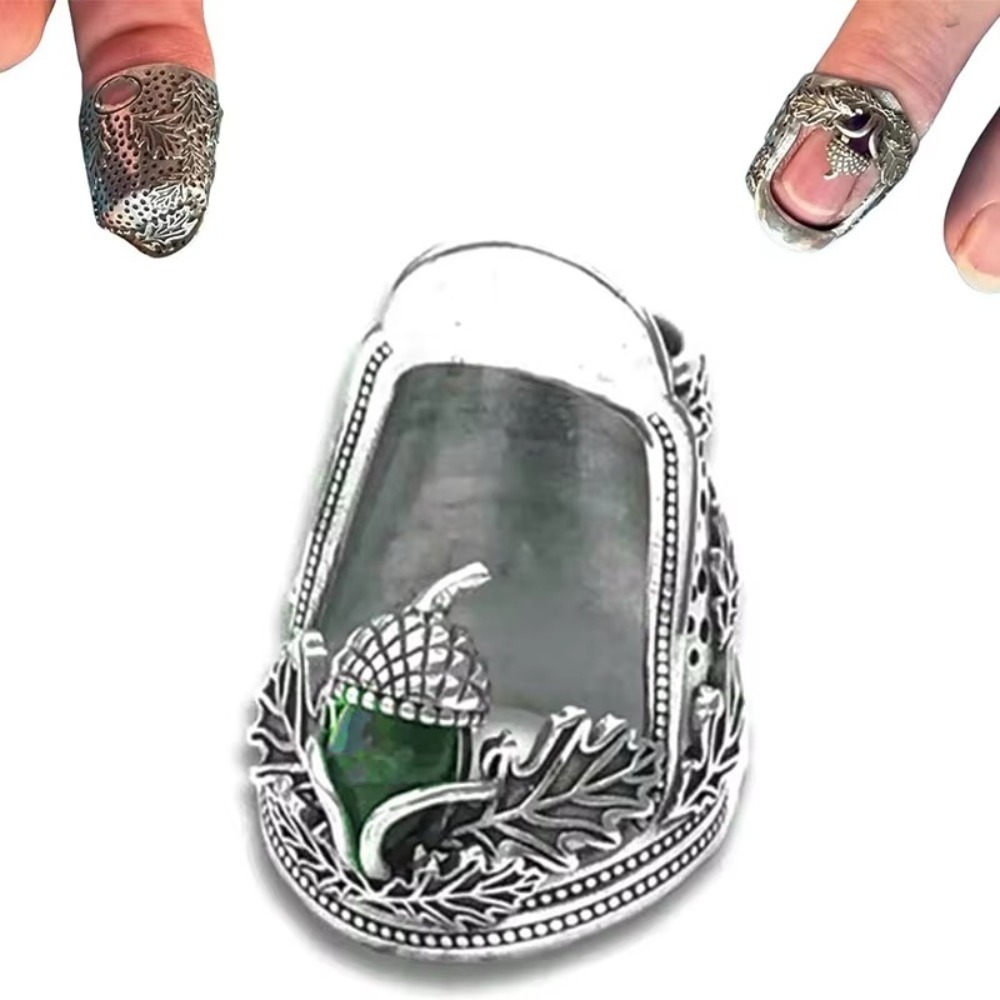 Metal Open Nail Acorn Thimble  - Sewing Thimble Metal reseña y precio