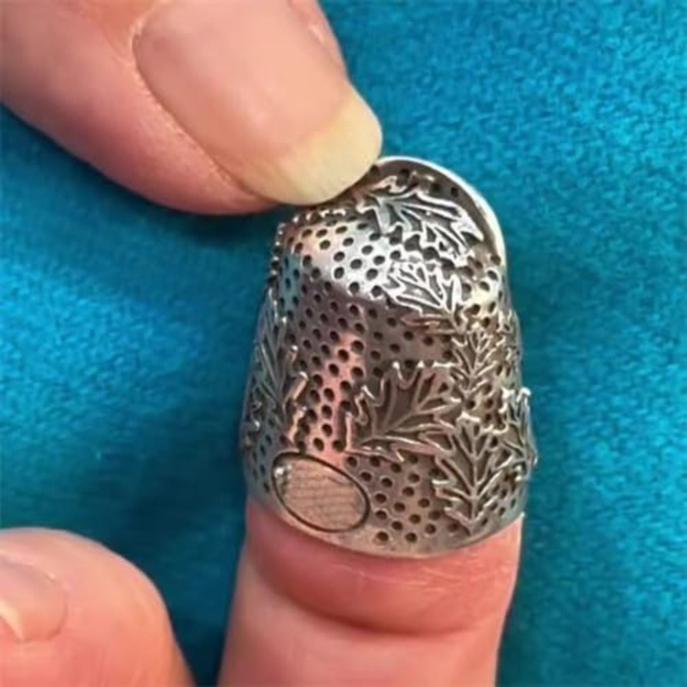 Metal Open Nail Acorn Thimble  - Sewing Thimble Metal reseña y precio