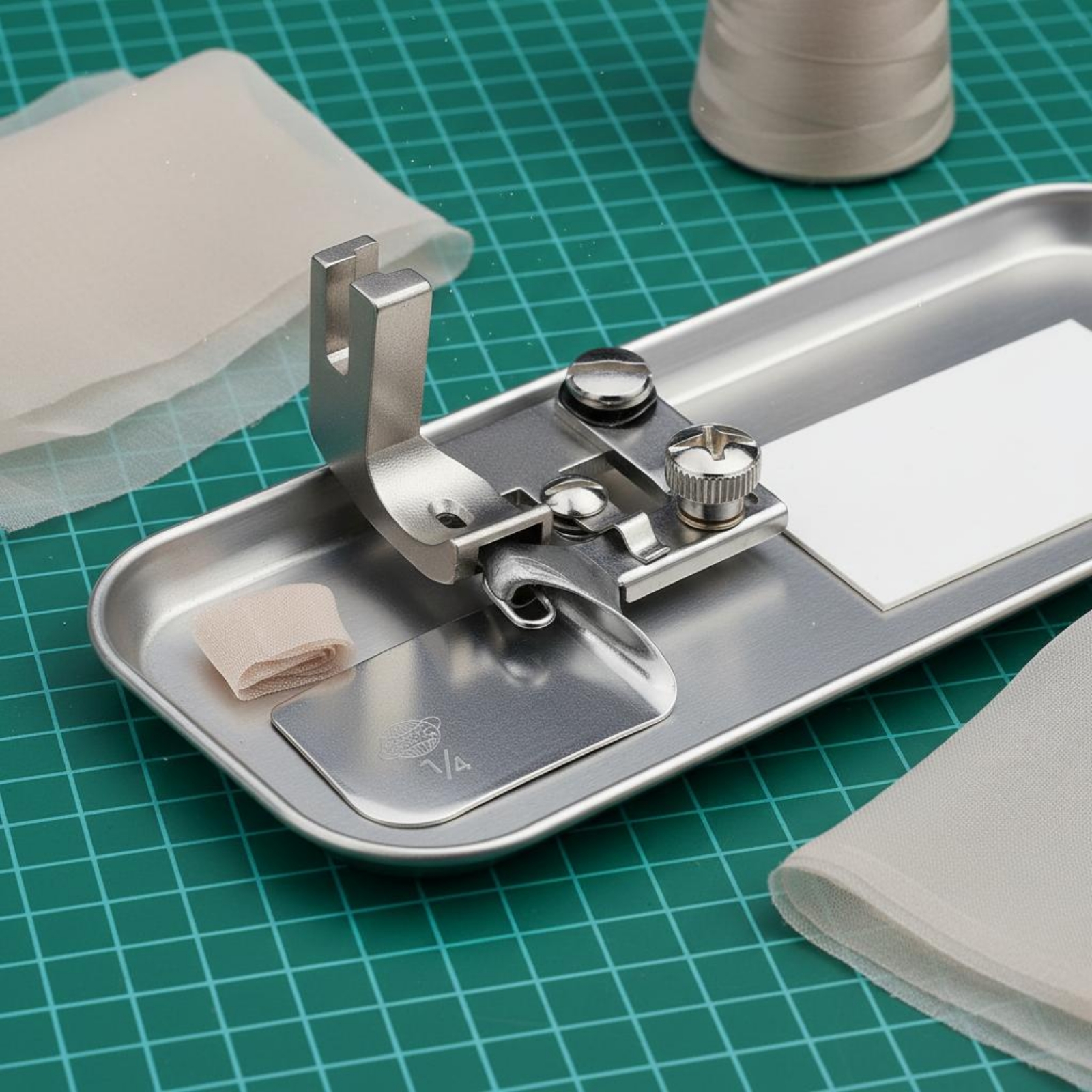 Curved Hem Presser Foot Long-L - Sewing Roll reseña y precio