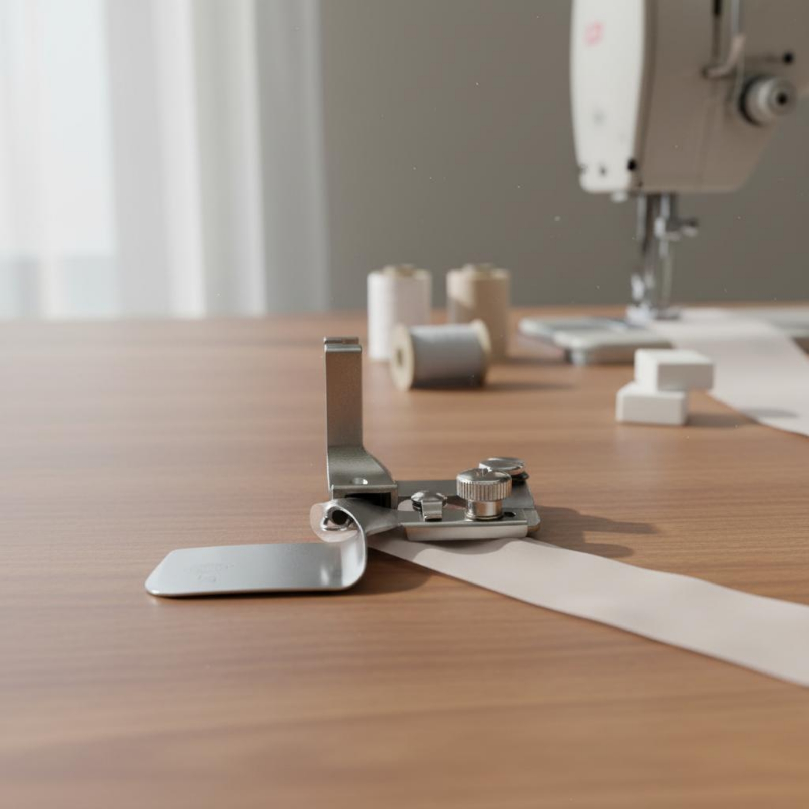 Curved Hem Presser Foot Long-L - Sewing Roll reseña y precio