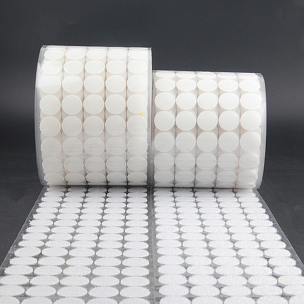 1000pair 10/15/20mm White Dot  - Velcro Sew On reseña y precio