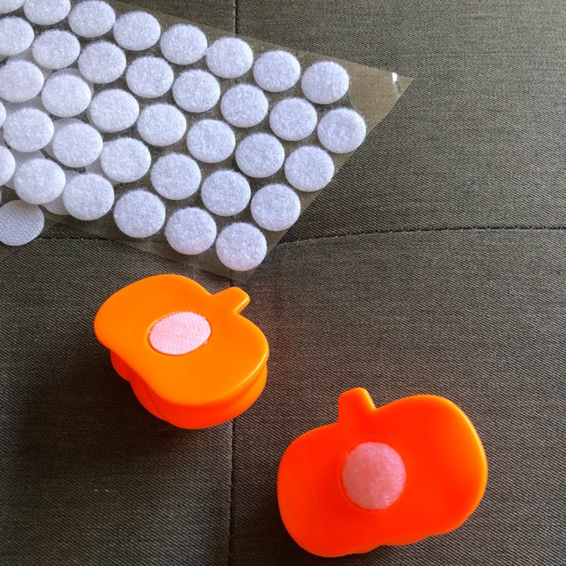1000pair 10/15/20mm White Dot  - Velcro Sew On reseña y precio