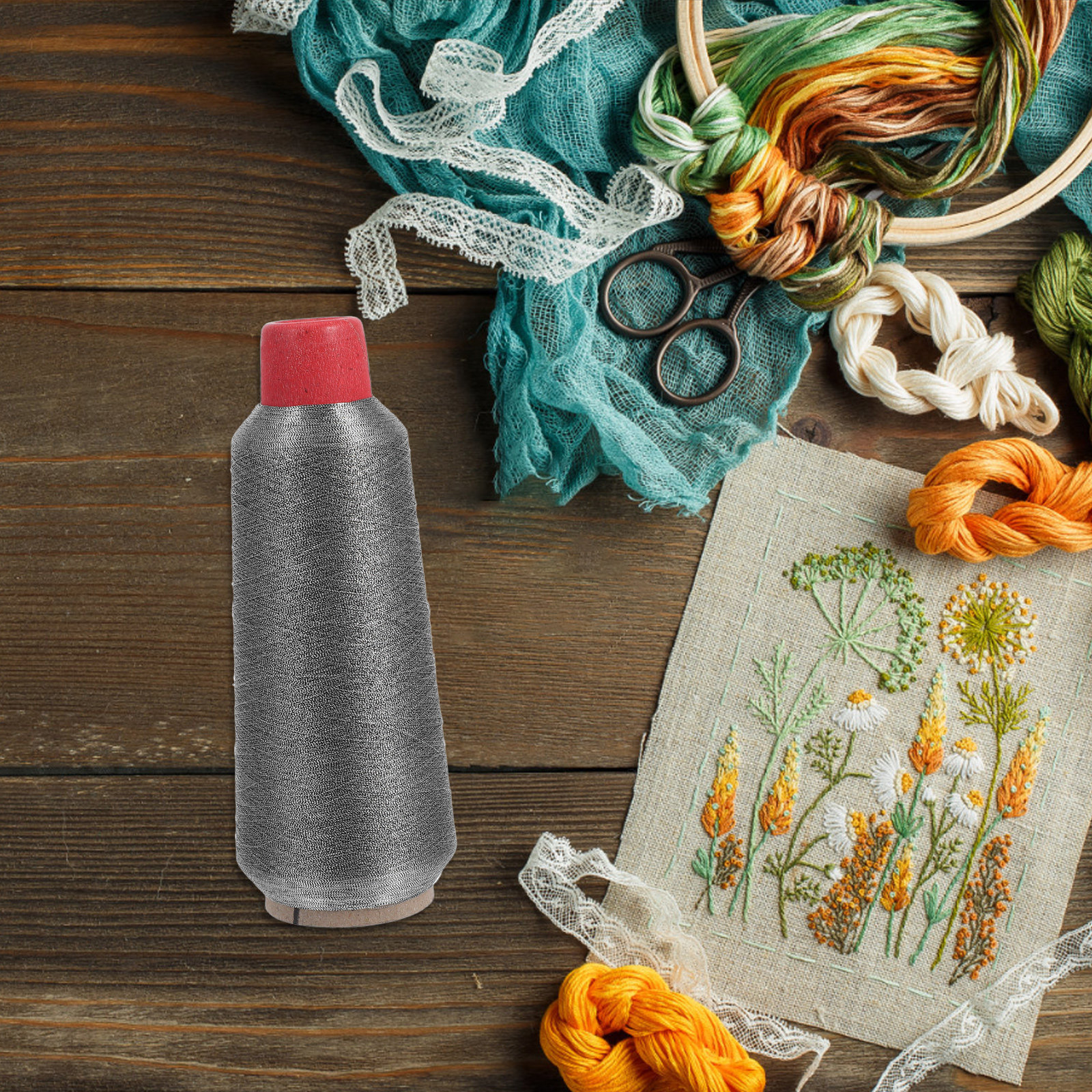 Professional Silver Embroidery - Sewing Roll reseña y precio