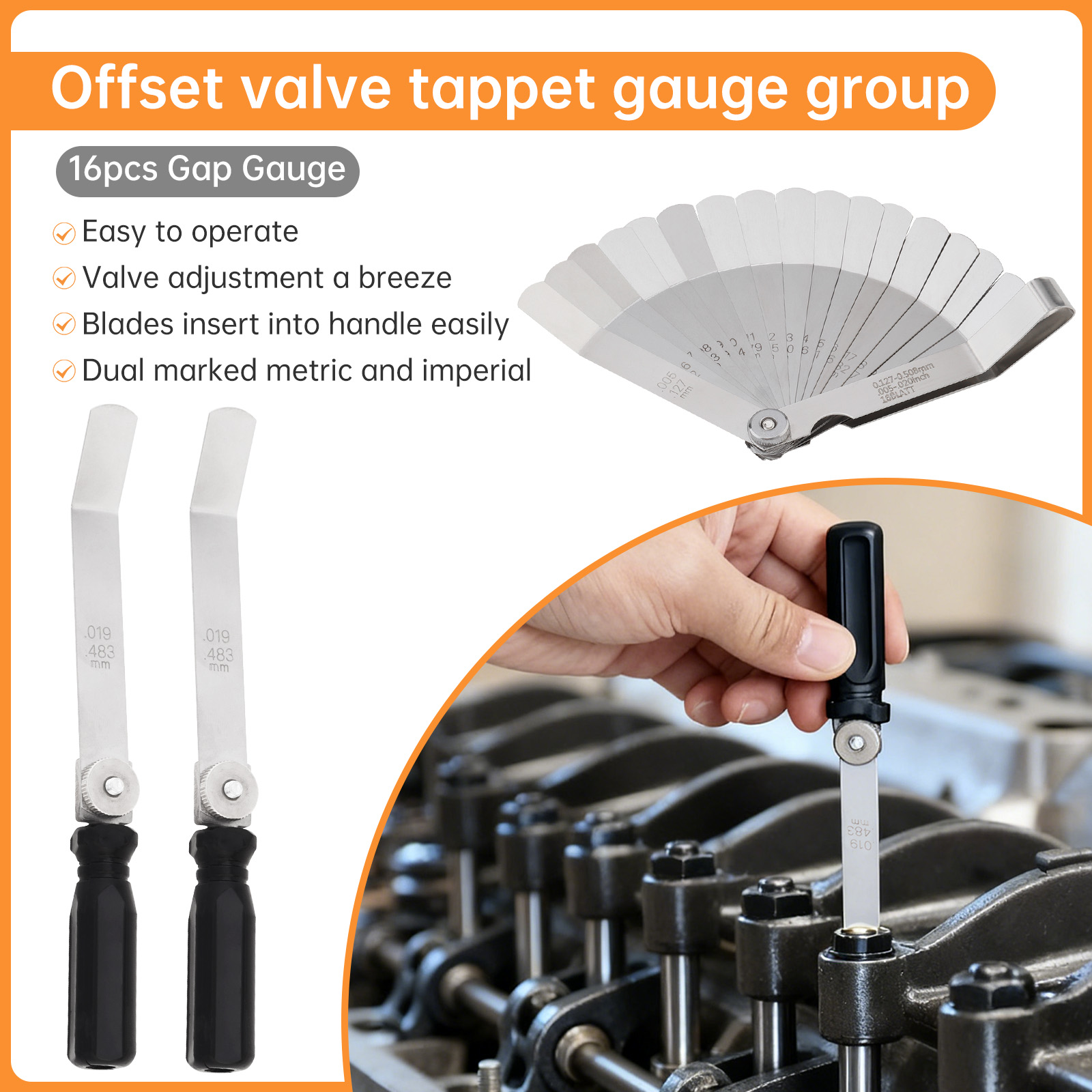 Stainless Steel Offset Valve T - Seam Gauge Metal reseña y precio