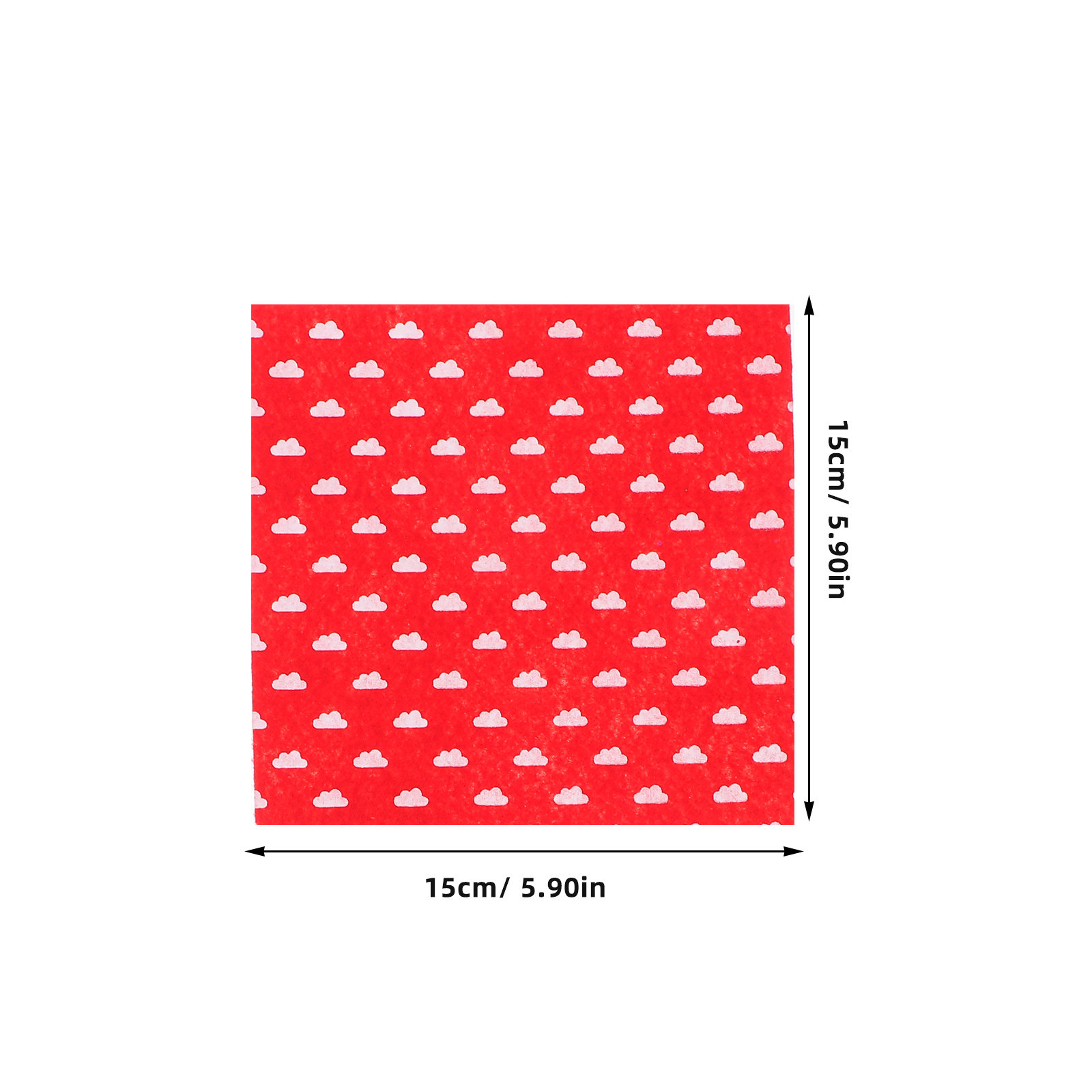 20Pcs Nonwoven Fabric Craft Ma - Sewing Textile Art reseña y precio