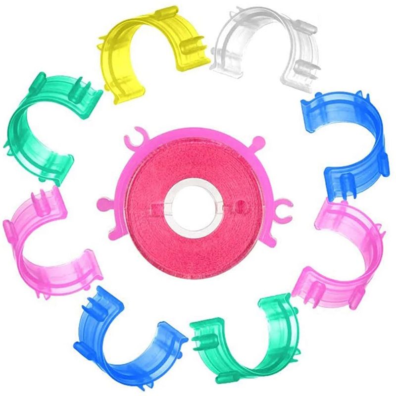 50pcs Spool Clip Bobbin Clip W - Bobbin Organizer Box reseña y precio