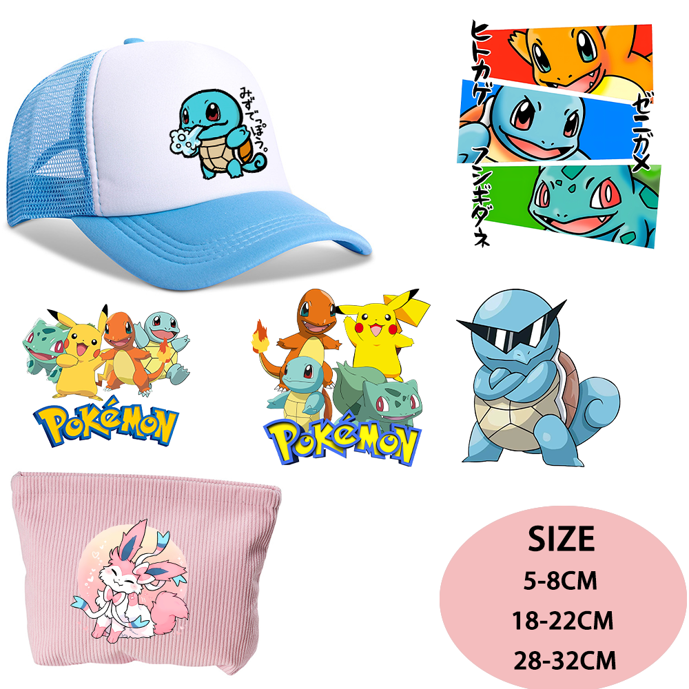 Pokemoned Iron on Patches Wash - Iron On Patch reseña y precio