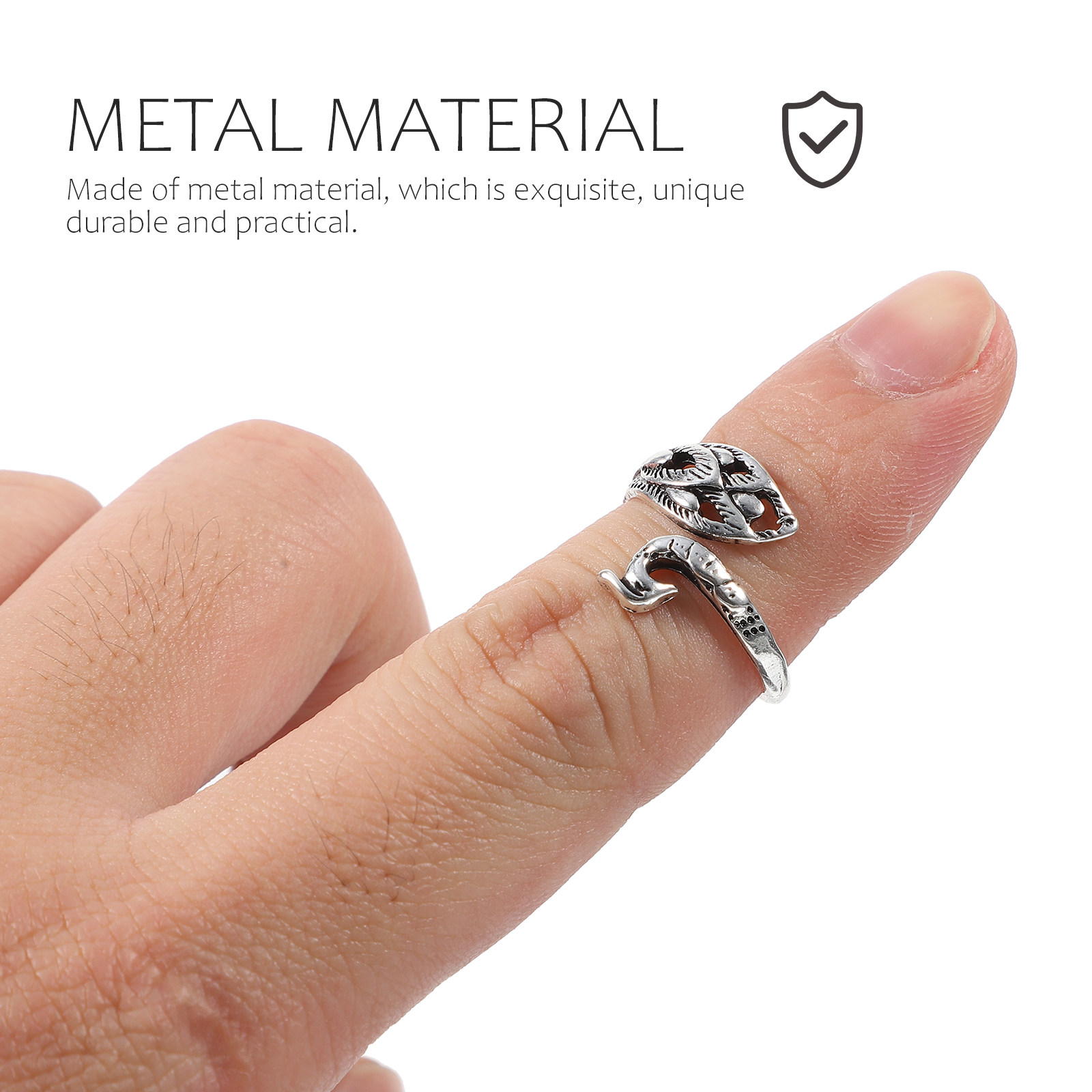 6Pcs Metal Knitting Loop Ring  - Sewing Knit reseña y precio