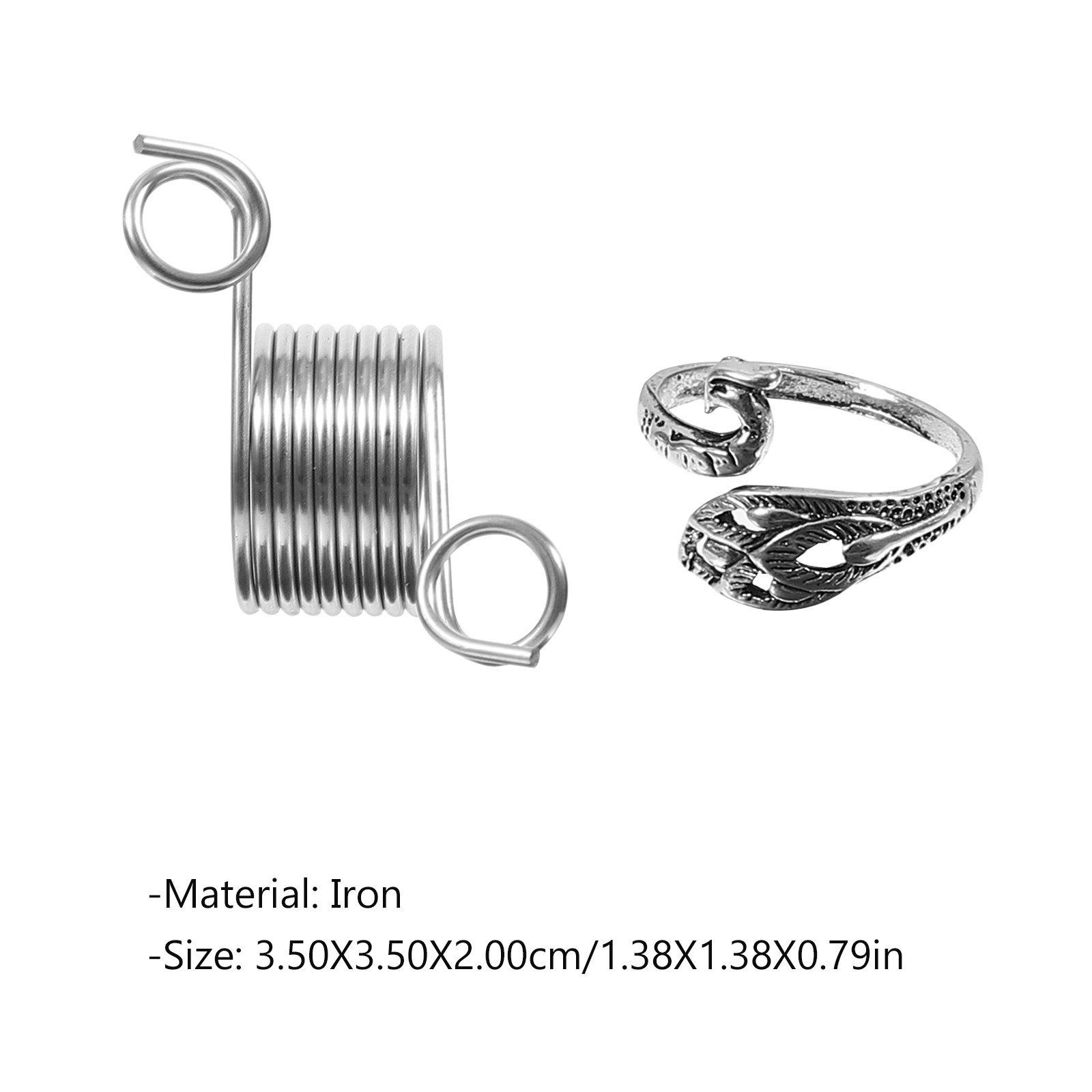 6Pcs Metal Knitting Loop Ring  - Sewing Knit reseña y precio