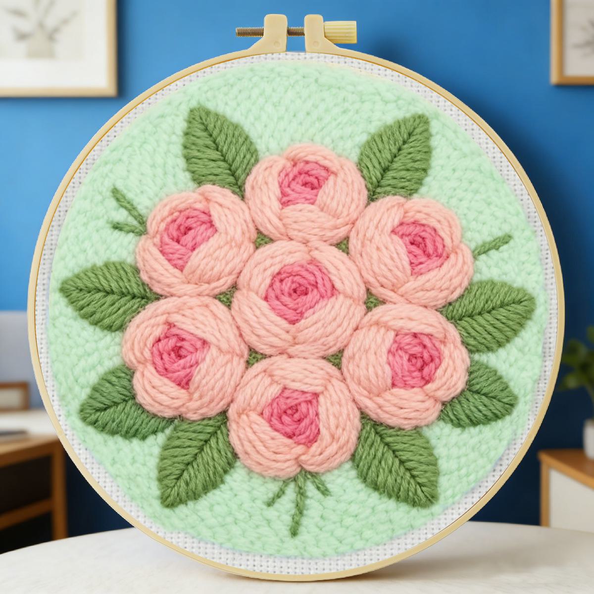 20X20CM/7.87inch Flower punch  - Sewing Textile Art reseña y precio