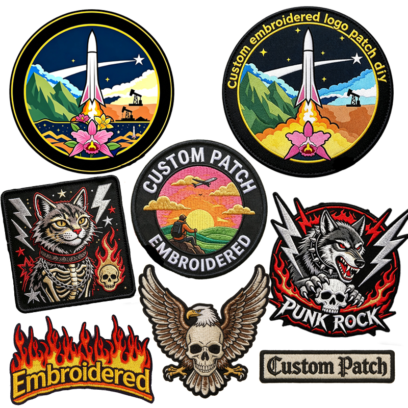 Custom Embroidered Patches for - Velcro Sew On reseña y precio